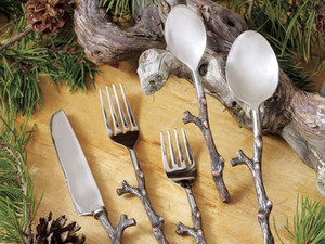 Cubiertos de acero inoxidable ecológicos en utensilios de metal decorativos negros para el hogar y la Oficina para fiestas - Product Image 4