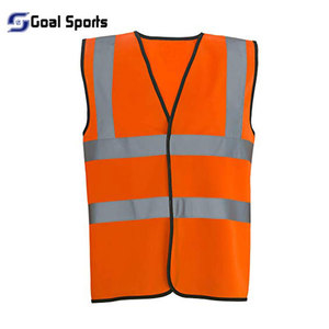 Gilet réfléchissant gilet de sécurité veste de sécurité bande Construction de sécurité personnelle haute visibilité haute visibilité vêtements réfléchissants de sécurité au travail - Product Image 4