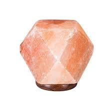 Lampe de sel de l'Himalaya en forme de diamant, lampes de sel en forme de diamant du Pakistan, fabricants de lampes de sel en forme de diamant du Pakistan - Product Image 4