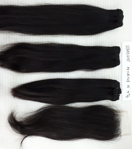 วิกผมมนุษย์สำหรับต่อผมแท้เวียดนามแบบตรงขนาด8นิ้วมัดปิดได้5*5 - Product Image 4