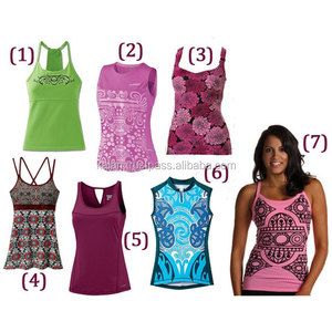 KIWTT07 Women's Plus Size Casual Sport Tank Top Jersey Breathable Fitness <b>Tight</b> Yoga Clothes Summer Print Design Beading - Product Image 2
