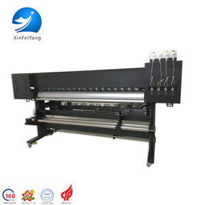 De calidad superior 6 a 8 pies Flex impresora de sublimación de tinta para tela Banner máquina de impresión - Product Image 1