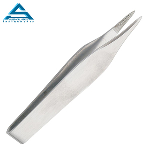 Nouveau design Fabrication Beauté Étiquette personnalisée Extension Pointed Eye Brow Tweezers Extension Pointed Eye Brow Tweezers - Product Image 1