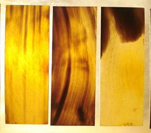 Assiette en corne de buffle couleur miel Art en gros et produits de collection de Super entreprises Assiettes en corne de vache de buffle - Product Image 5