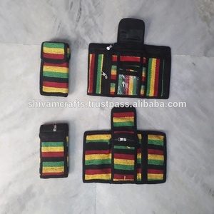 Rasta Colors Cotton Purses <b>Wallet</b> - Product Image 1
