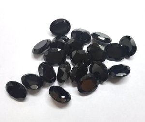Piedra de Ónice Negro Natural de 3x5 mm, Gema Suelta, Ovalada, Facetada, Calibrada, Certificada por IGI, Calidad AAA, Piedra para Joyería al por Mayor - Product Image 3