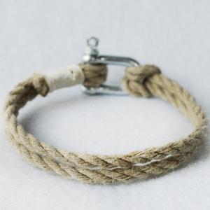 Bracelet en corde élégant, magnifique bracelet à nœuds en corde, fait main, magique - Product Image 1