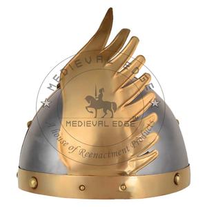 Bán Chạy Nhất Thời Trung Cổ Viking Mũ Bảo Hiểm Cánh Giá Bán Buôn Lớn Nhất Công Ty Sản Xuất Mô Hình Thép Của Bắc Âu Thiên Chúa Thor Của Mũ Bảo Hiểm - Product Image 4