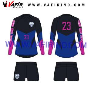 Maillots courts de volley-ball pour adultes à sublimation personnalisée Conceptions d'uniformes uniques Vêtements de sport - Product Image 3