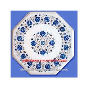 Mesas de piedra con incrustación India - Product Image 1
