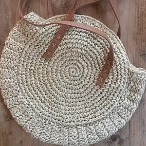 New circle raffia handmade bag from Vietnam