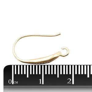 Labradorite 27 to 28 MM With <b>Sterling</b> <b>Silver</b> Ear <b>Wire</b> Oval Shape Gold Electroplated Earring - Product Image 5