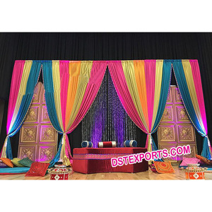 Scène de mariage Mehandi Sangeet, scène de mariage musulmane, installation de scène de Sangeet, installation de scène de mariage hindou et punjabi, événement en Australie - Product Image 1