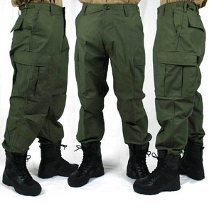 Pantalon en coton kaki pour homme Pantalon chinos en coton Pantalon en coton kaki - Product Image 4