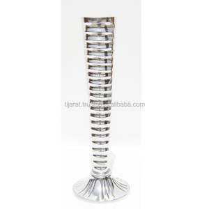 Venta caliente florero de Metal hecho a mano florero de mesa de boda para decoración del hogar accesorio de diseñador elegante - Product Image 6