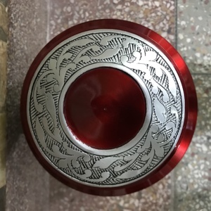 โลหะCremation Urnสําหรับหน่วยความจําคุณภาพสูงHandmadeออกแบบใหม่อินเทรนด์Ashes Urn Highสําเร็จรูปShowroomตกแต่งอินเทรนด์Jar - Product Image 2