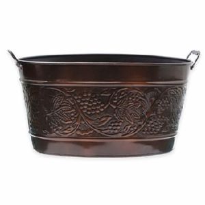 Seau à glace galvanisé classique pour cuisine et table pour le vin, les boissons et les bars classiques Design pour le vin et les boissons - Product Image 6