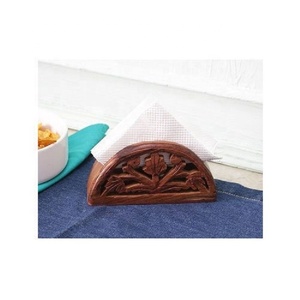 Premium Handmade <b>Wooden</b> Tissue <b>Box</b> Low MOQ Factory Direct Sale From Manufacturer Tissue Holder Wholesaler - Product Image 1