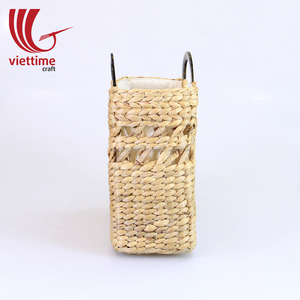 New Design Water Hyacinth <b>Straw</b> <b>Handbag</b> for Women Wholesale - Product Image 5