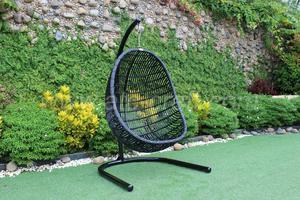 Nouveau modèle de chaise oeuf en rotin mobilier de jardin extérieur-hamac - Product Image 5