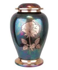 โดมโลหะด้านบนดอกไม้เผาศพโกศขี้เถ้าสำหรับผู้ใหญ่ - Product Image 3