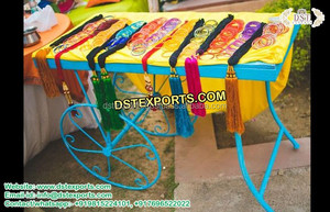 Punjabi mariage bracelet Bar décrochage élégant mariage Rehri décoration mariage indien décoratif Rehri/étals vente abordable USA - Product Image 3