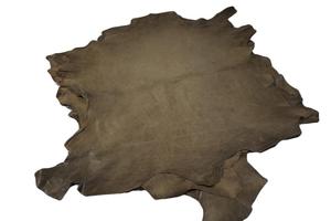 Piel de oveja marrón caqui desgastada, piel de cordero, Napa, cuero suave, la mejor calidad, piel de oveja al por mayor - Product Image 3