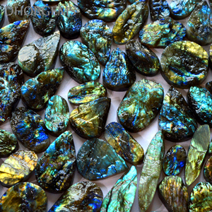 Lot de pierres précieuses labradorite naturelles, labradorite druse, pierre précieuse brute, cristal, labradorite, prix de gros - Product Image 3
