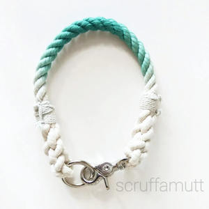 Ombre Rope Dog <b>Collar</b> - Product Image 1
