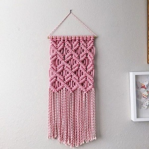 Dropshipping macramé colgante de pared Boho decoración del hogar Decoración tejida para apartamento para mejorar su espacio - Product Image 2