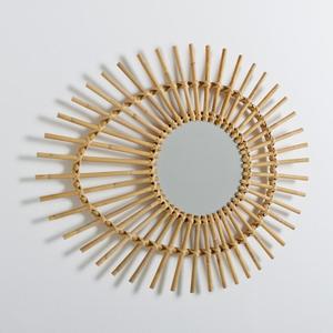 Miroir en rotin en forme d'œil, vente en gros - Product Image 3