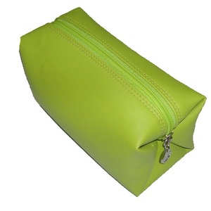 New Arrival Travel Organizer <b>Makeup</b> <b>Bags</b> / Latest Design Lady <b>Makeup</b> <b>Bags</b> / Green Leather Cosmetic <b>Bags</b> - Product Image 1