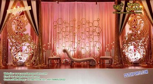 Decoración de Entrada para Bodas, Fuente de Fibra, Decoración de Entrada para Escenario de Boda, Elegante Camino de Bienvenida para Matrimonio con Decoración de Escenario - Product Image 6
