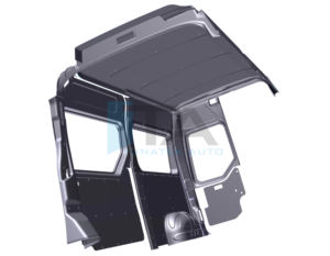 Kit de garniture intérieure en plastique ABS pour maître movano nv400 L2H2 L3H2 LHD RHD, mini-bus, camping-car, cargo, panneau, van, navette - Product Image 3