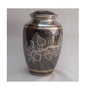 ทองเหลืองเคลือบสีดำคลาสสิกสำหรับผู้ใหญ่โกศผู้ผลิตผู้ค้าส่งโรงงานขายตรง - Product Image 1