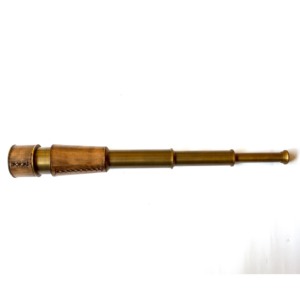 Haute qualité 22 pouces Antique Vintage SpyGlass brun ombre laiton poignée télescope laiton boîte Calyron SAINT416 coulée nouveauté cadeaux - Product Image 6
