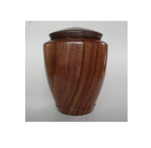 Urna Funeraria de Madera de Nogal Estilo Americano, Hecha a Mano, Simple, Personalizable al por Mayor, para Uso Humano - Product Image 4