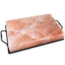 Bloc de sel de l'Himalaya pour la cuisson et le service, plaque de sel rose naturel pour barbecue avec poignées - Product Image 3