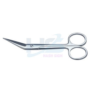 Tijera Dental Angular Iris Tijera Curvada y en Ángulo Disección (Cuchillas Afiladas/Afiladas)/Tijeras Iris Tijeras de Cirugía Dental en Ángulo - Product Image 2