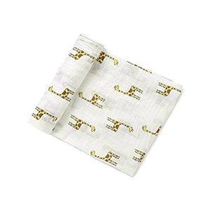 Couverture d'emmaillotage pour bébé en coton mousseline certifié GOTS |   Couverture d'emmaillotage personnalisée douce et respirante pour nouveau-né – Essentiels délicats pour bébé - Product Image 1
