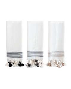 Serviette de golf en coton recyclé 140-270gsm, motif rayé imprimé réutilisable et bon marché pour le lavage et le nettoyage de la vaisselle de thé de cuisine - Product Image 6