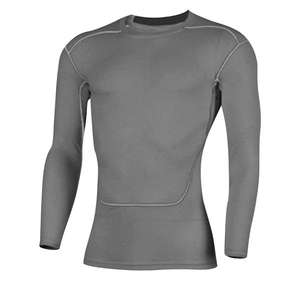 Shemax 2023 <b>Top</b> Quality Hot Selling Custom Wholesale <b>Men</b> Classic <b>Compression</b> Long Sleeve Shirt - Product Image 2