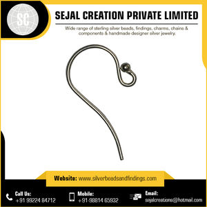 Crochets pour boucles d'oreilles, fil d'oreilles berger en argent Sterling 925, 1 pièce - Product Image 6