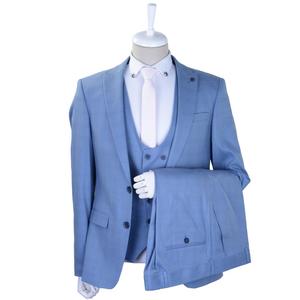 Venta caliente viscosa y poliéster Slim Fit personalizado último diseño hombres traje, lujo élite profesional nueva producción - Product Image 6
