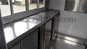 Collation Machine À Glace Frite Crème Rouleau Fourgonnettes Alimentaire/Chine Usine De Vélos/Friteuse Mobiles Panier Alimentaire - Product Image 4