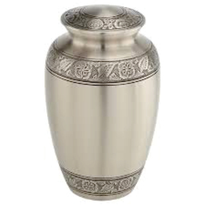 Urn d'émulation commémoratif, 1 pièce, en laiton, avec machine à écrire - Product Image 1