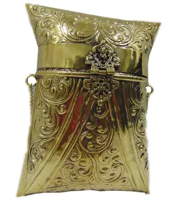 Bolsa de embreagem feminina, bolsa de festa de casamento, de metal, antigo, feito à mão, estilo moderno, 2022