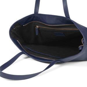 Bolso de mano informal a rayas para mujer, bolso de lona de un solo hombro para ir de compras - Product Image 4
