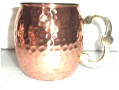 แก้วเบียร์ทองแดงดีไซน์คลาสสิกแก้วเหล็กทนทานสำหรับใส่เบียร์ชากาแฟแฟนซี - Product Image 3