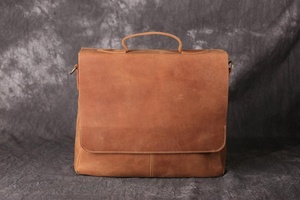 Fait main En Cuir Messenger 16 Pouces Mallette En Détresse Ordinateur Portable Sac À Bandoulière TSL-0032 - Product Image 3